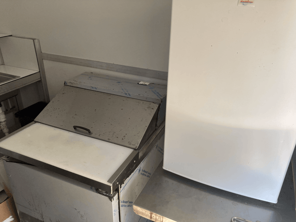 Used Food Trailer For Sale in FL Interior of Food Trailer