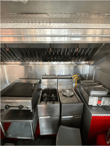 Cookline in Food Truck For Sale Food Truck Cookline With Suppression