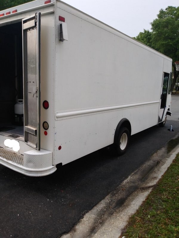 Exterior Step Van For Sale in Tampa, FL Exterior Food Truck For Sale in FL