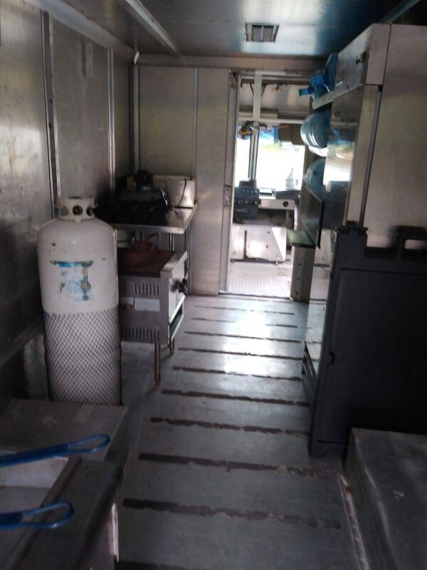 Interior Mobile Food Truck For Sale Interior Step Van Food Truck For Sale