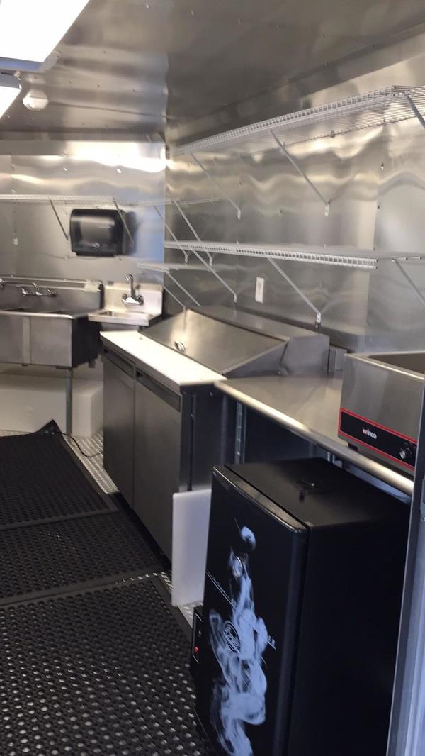 Interior Used Food Trailer Used Food Trailer For Sale