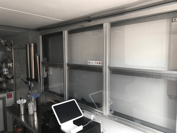 Service Window and POS