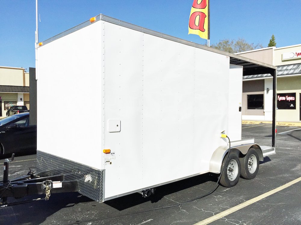 Exterior of Trailer