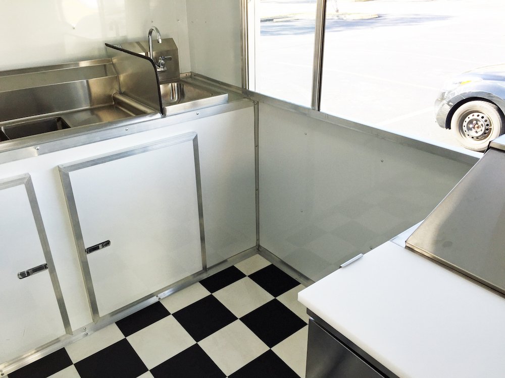 Interior of Trailer
