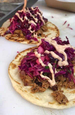 Pulled Pork Tacos from The Kitchen by Devin Davis Food Truck