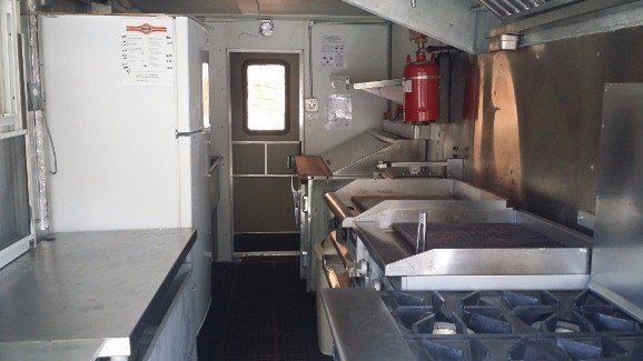 Food Truck for Sale Interior Interior Food Truck For Sale
