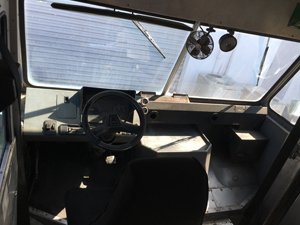 Empty Food Truck for Sale Driver's Cab of Food Truck