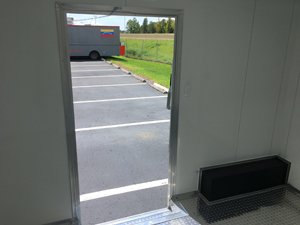 View of Outside Food Trailer in Tampa Florida View of Outside Food Trailer in Tampa Florida