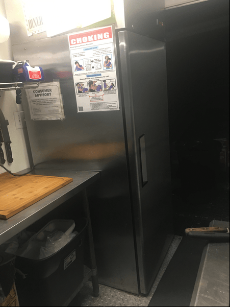 Fridge in Food Trailer for Sale Florida Fridge in Food Trailer for Sale