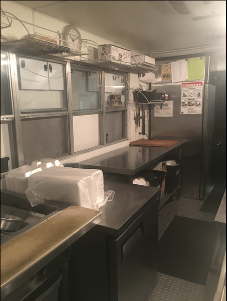 Diamond Plate Flooring and Equipment Food Trailer Diamond Plate Flooring and Equipment Food Trailer