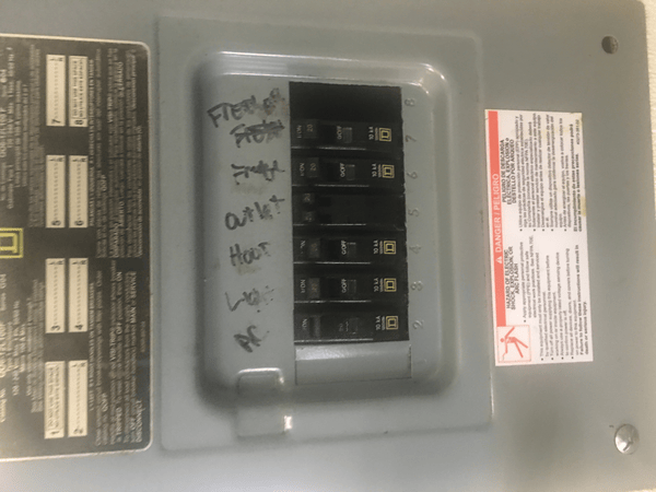 Electric Box in Used Food Trailer Tampa Florida Electric Box in Used Food Trailer