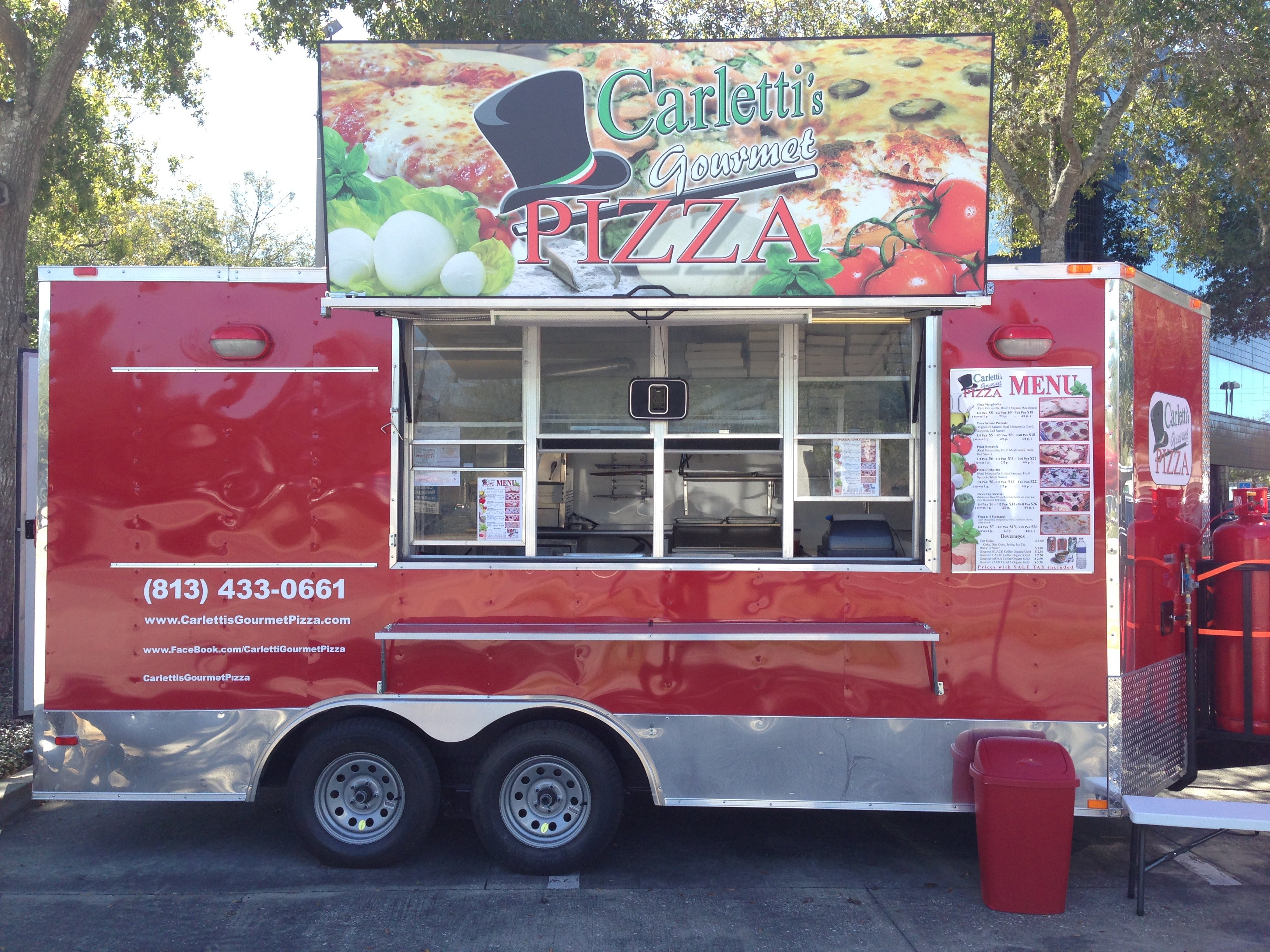 Pizza Food Trailer Tampa Bay Food Trucks