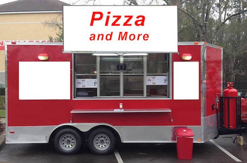Pizza Food Trailer