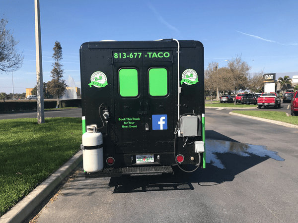 Back of Food Truck For Sale Butt of a Food Truck