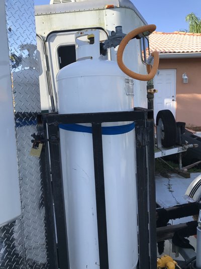 Propane Tank from Elite Food Trailer Propane Tank from Elite Food Trailer, Tampa Florida