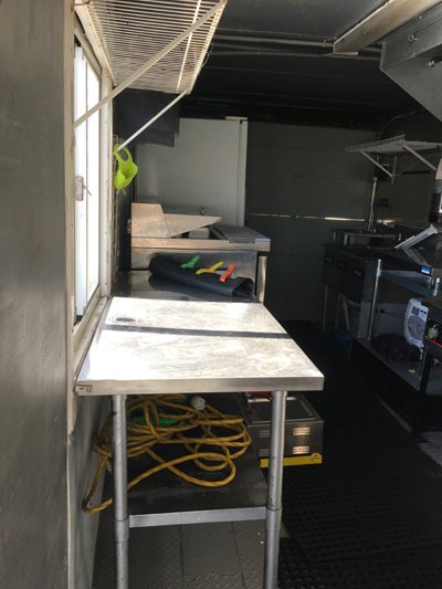 Chevy 1977 Food Truck for Sale Tampa, Florida Interior View of Food Truck