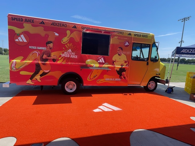 Branded Food Truck Promotions Athletic Event Activation