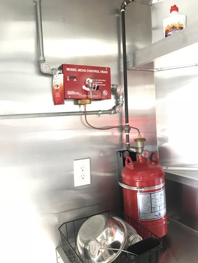 Fire Suppression System in Elite food Trailer 2018 For Sale