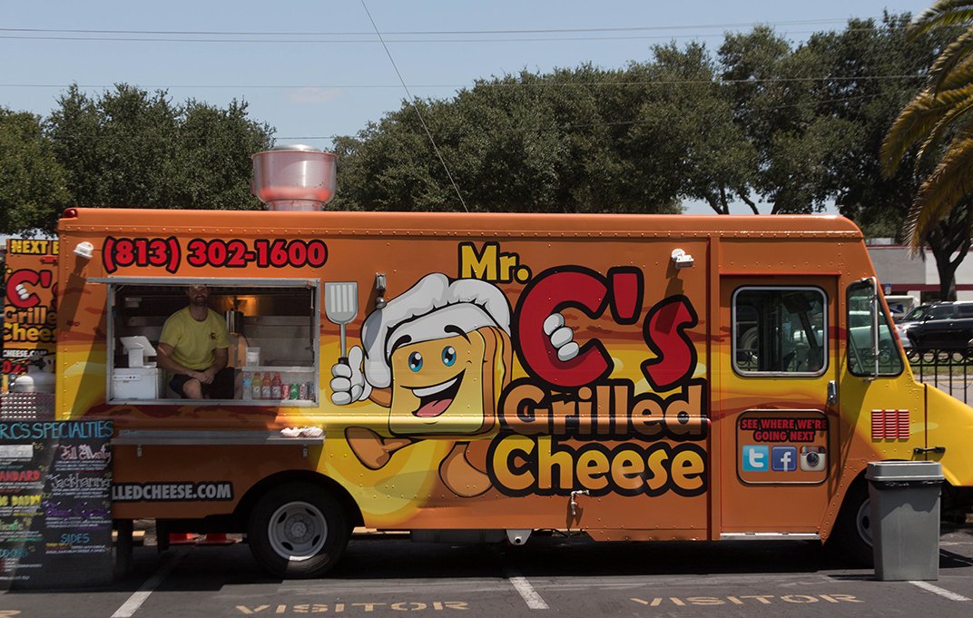 Mr. C's Grilled Cheese - Tampa Bay Food Trucks