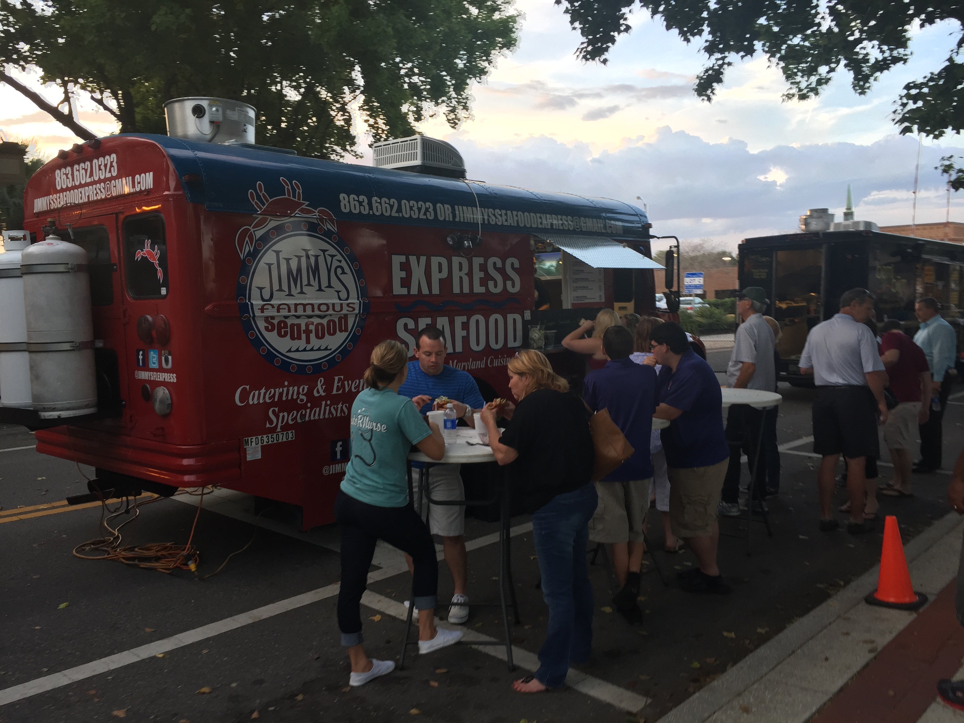 Jimmy's Famous Seafood Express Tampa Bay Food Trucks