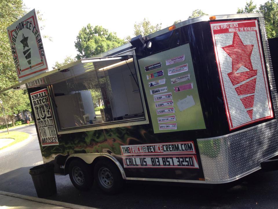 Revolution Ice Cream Tampa Bay Food Trucks