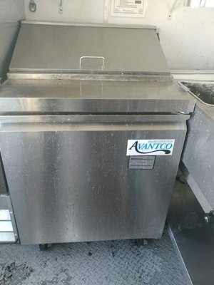 Interior of Food Truck for sale in Florida Interior of Food Truck