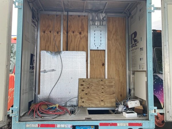 Food Truck For Sale With Large Generator Compartment