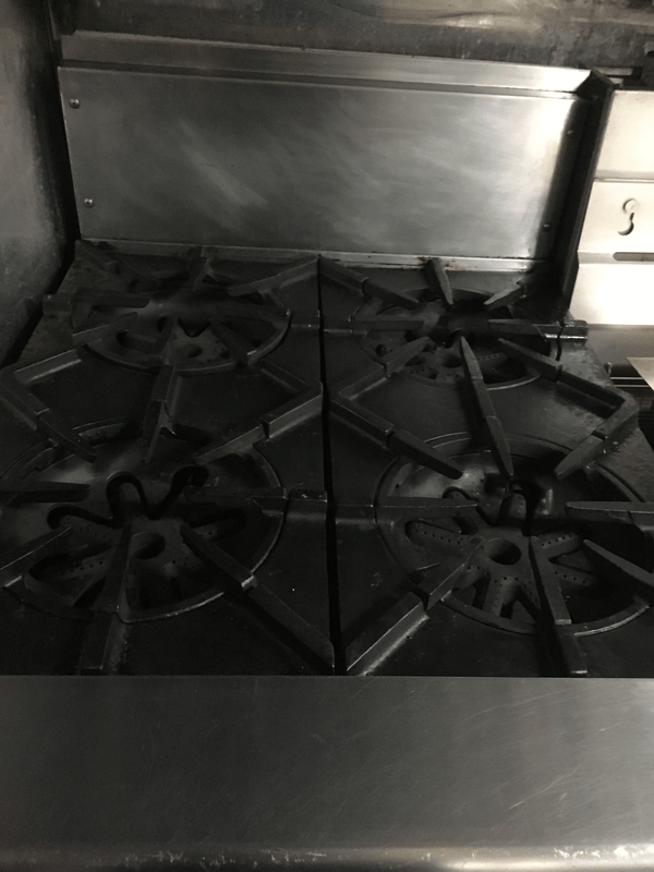 Top of Griddle