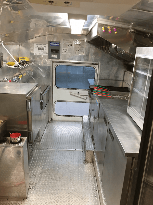 Interior of Chevy G30