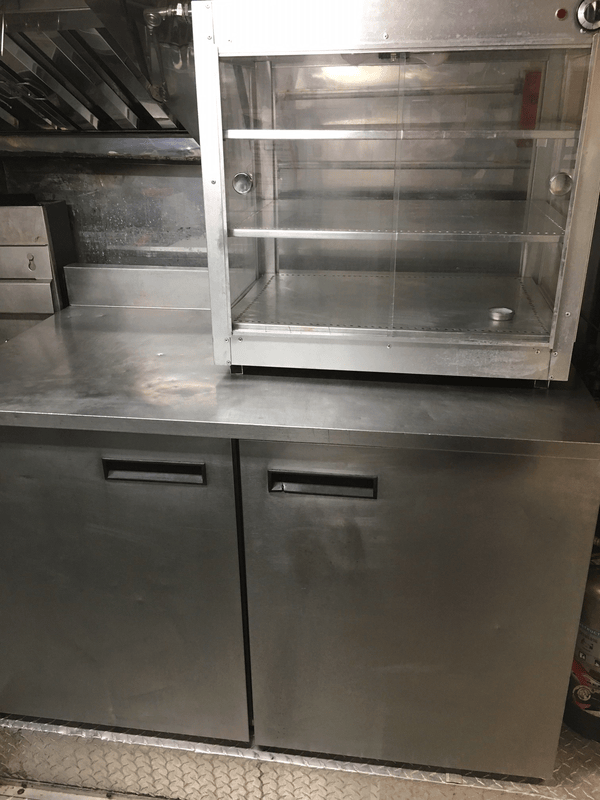 Cooler and Prep Station