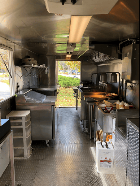 Inside view going out on Herring