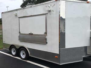 Trailer for sale in Tampa Florida Side view of tailer for sale