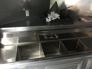 Food Trailer for sale in Florida 3 compartment sink