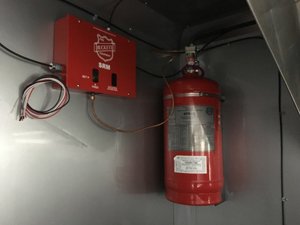 Food Trailer with Fire Suppression for sale in Florida Fire Suppression