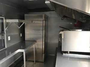 Food Trailer for sale in Florida Inside view of trailer
