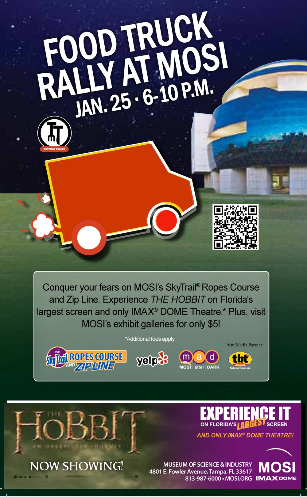 January 25th MOSI Food Truck Rally MOSI Food Truck Rally