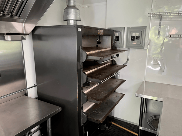 Pizza oven in Pizza Trailer For Sale Peerless Pizza Oven in Pizza Trailer