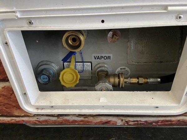 Propane System in Pizza Food Truck