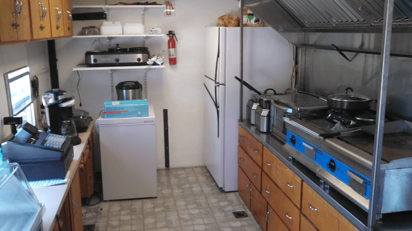 Fridge and Flooring