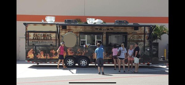 Used BBQ Food Trailer For Sale SDG Food Trailer For Sale