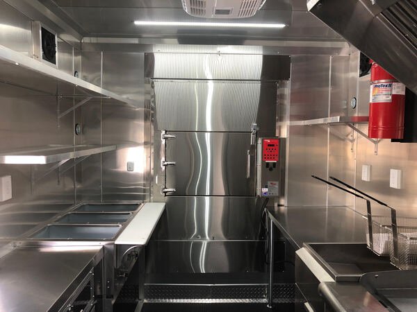Used Food BBQ Trailer With Smoker USed Food Trailer with BBQ Smoker