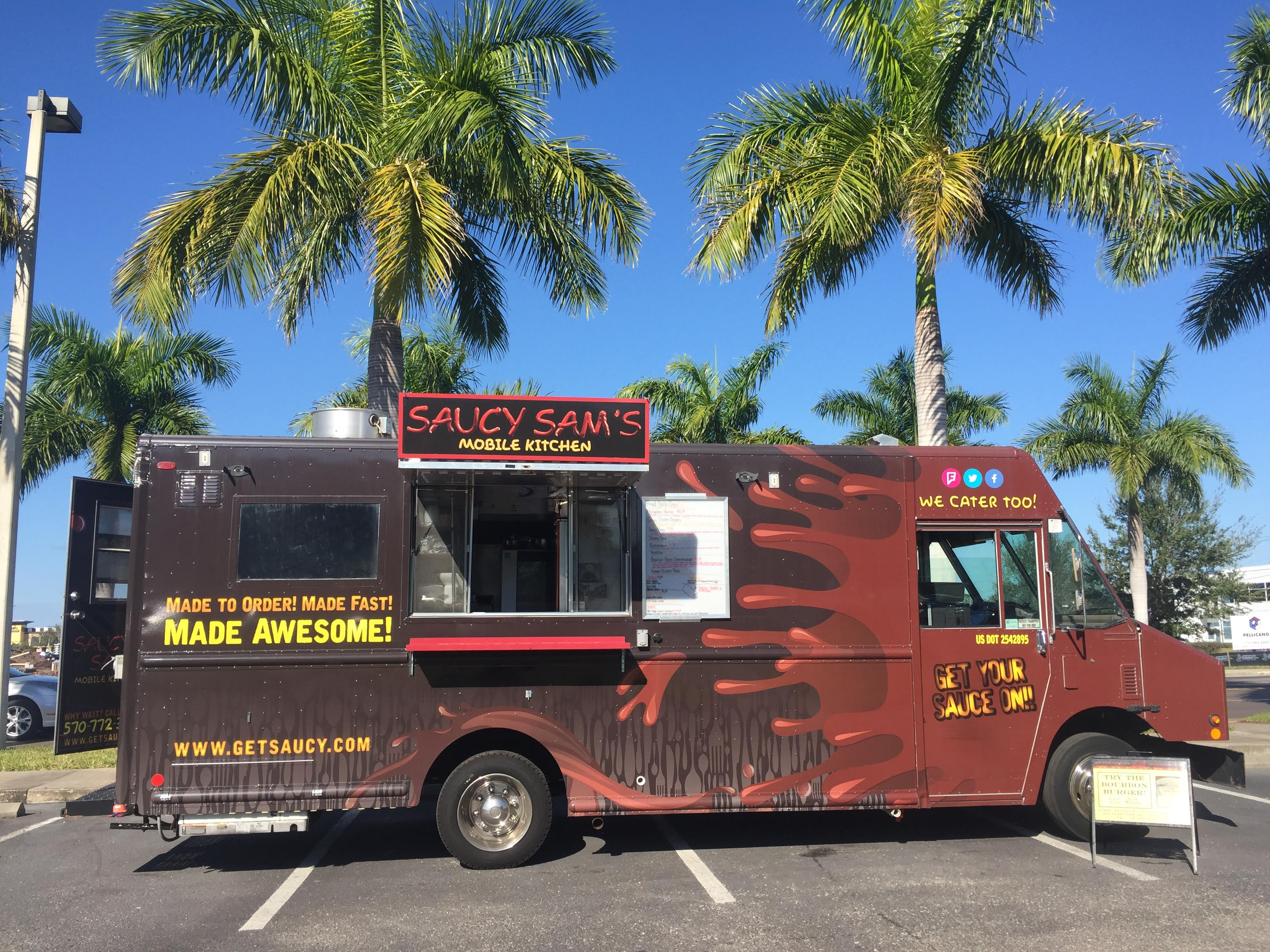 Saucy Sams Tampa Bay Food Trucks