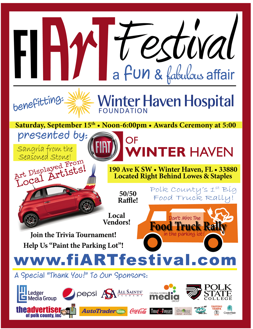 Winter Haven Food Truck Rally and FiArt Festival