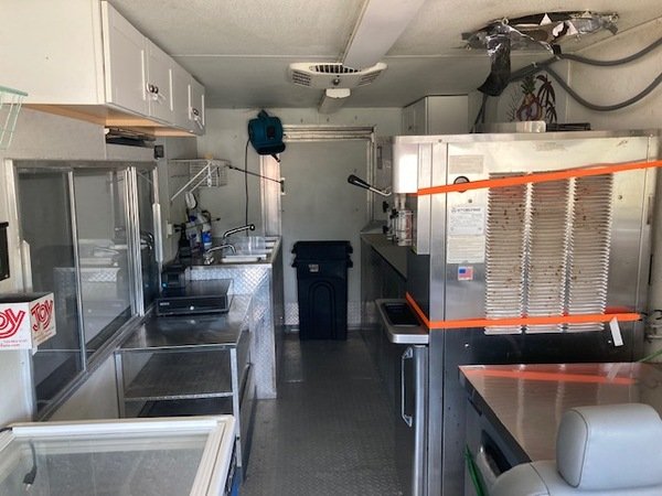 Ice Cream Truck For Sale in Florida Interior of Ice Cream Truck Sale
