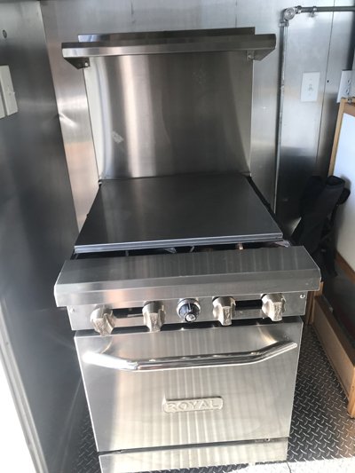 Stove on Elite Food Trailer 2018 for Sale Stove on Elite Food Trailer 2018 for Sale