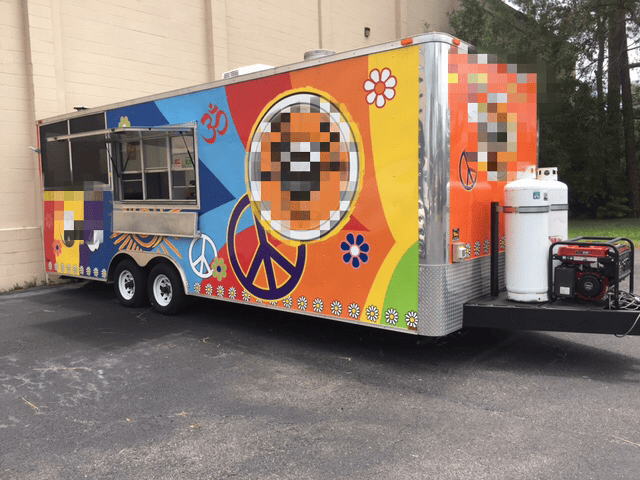 Exterior of 2014 Custom Trailer