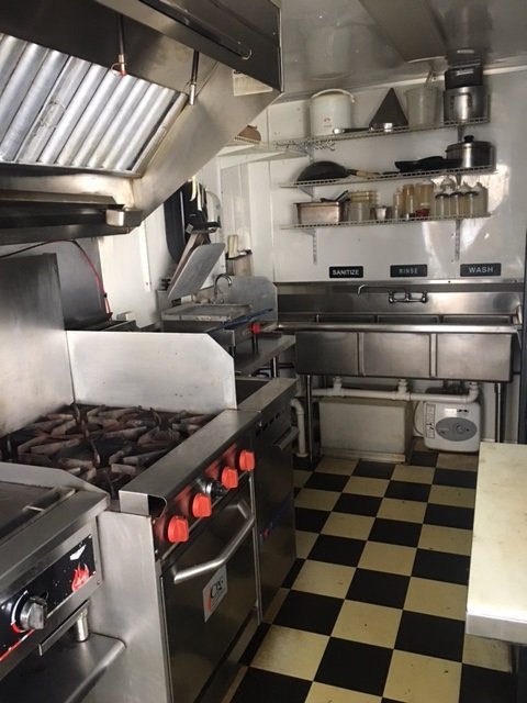 Oven and Range in 2014 Trailer