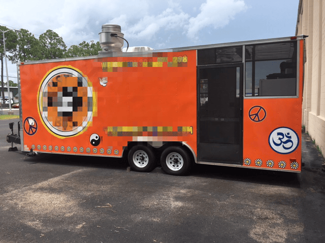 Side Exterior of 2014 Trailer