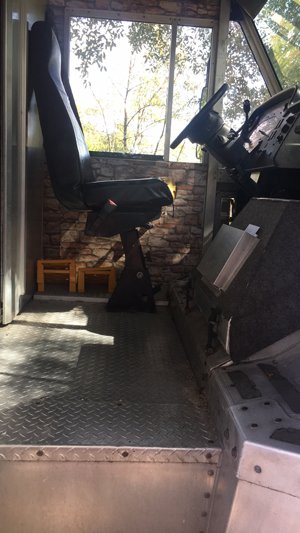 Drivers Seat in Pizza Food Truck for Sale Drivers Seat in Pizza Truck