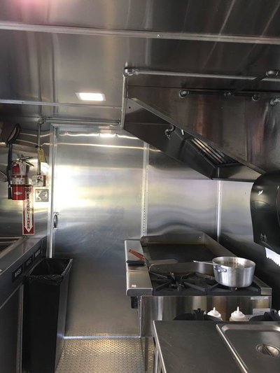 Used Food Trailer for Sale Used Food Trailer Interior View